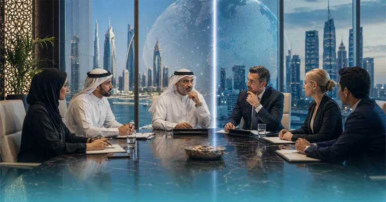 local vs global consulting firms in GCC